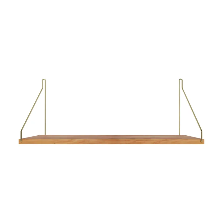 Single Shelf væghylde - Eg-messing, 60x27 cm - FRAMA