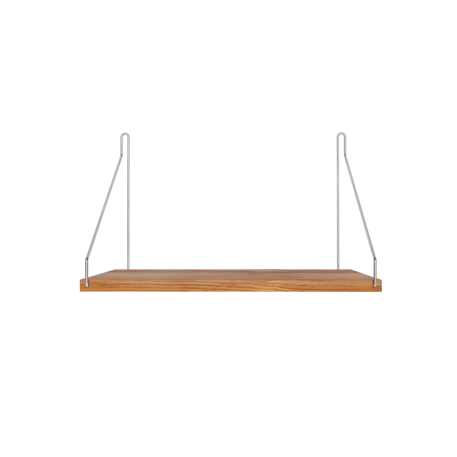 Single Shelf væghylde, Eg-rustfrit stål, 40x27 cm FRAMA