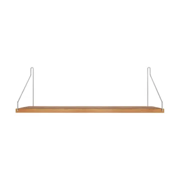Single Shelf væghylde - Eg-rustfrit stål, 60x20 cm - FRAMA