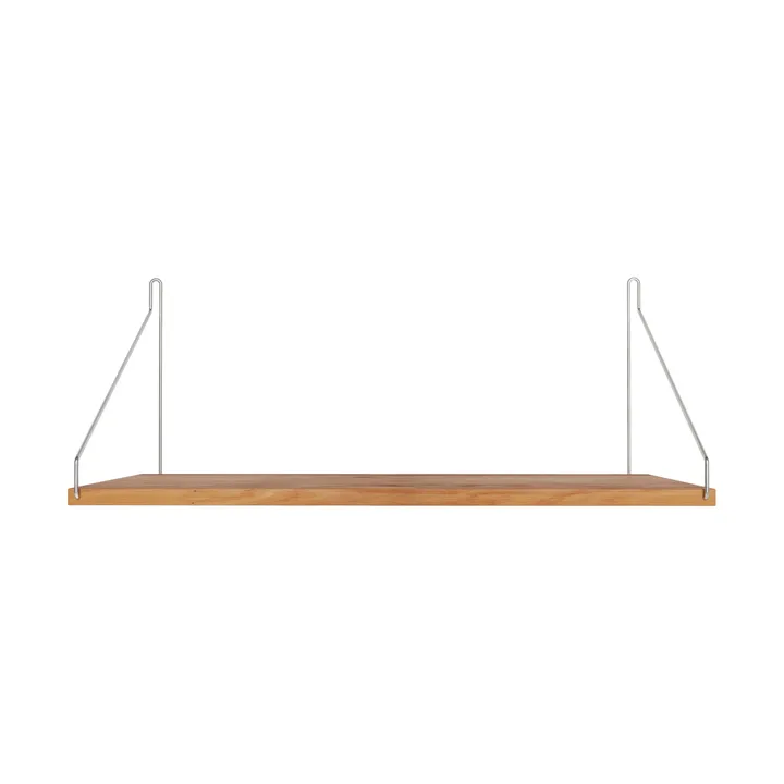 Single Shelf væghylde - Eg-rustfrit stål, 60x27 cm - FRAMA