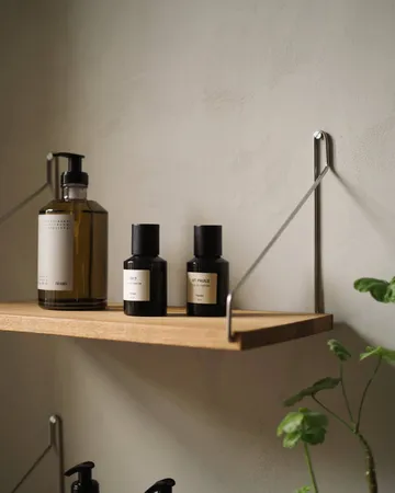 Single Shelf væghylde - Eg-rustfrit stål, 80x20 cm - FRAMA