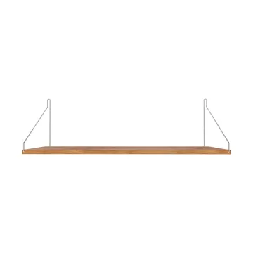 Single Shelf væghylde - Eg-rustfrit stål, 80x27 cm - FRAMA