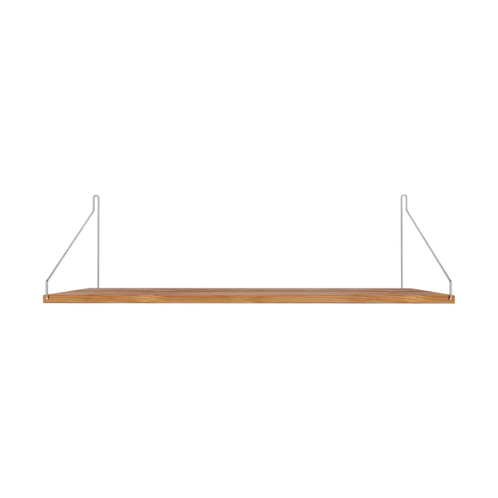 Single Shelf væghylde - Eg-rustfrit stål, 80x27 cm - FRAMA