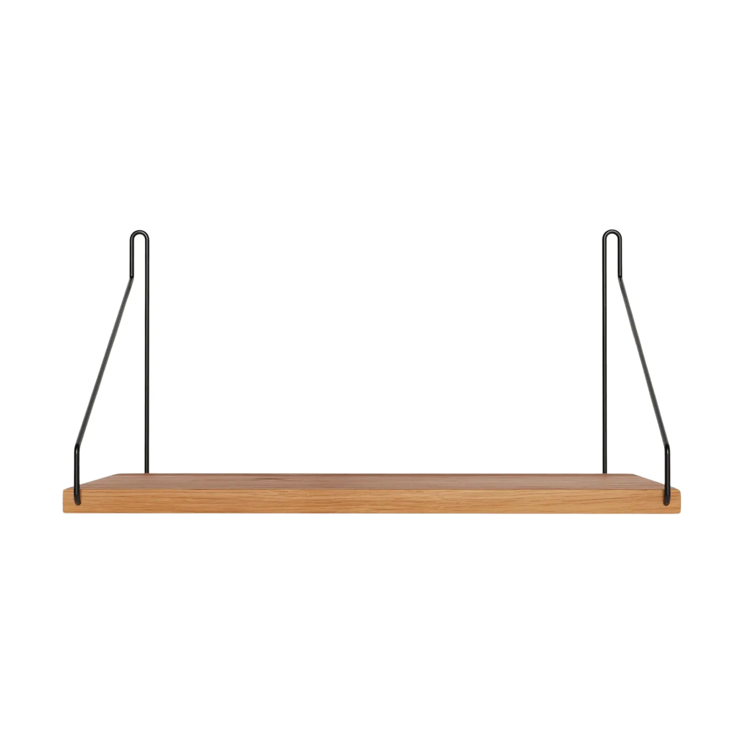 Single Shelf væghylde, Eg-sort, 40x20 cm FRAMA