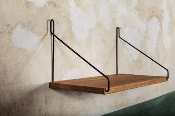 Single Shelf væghylde - Eg-sort, 40x20 cm - FRAMA