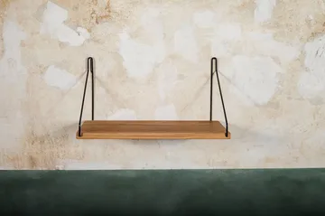 Single Shelf væghylde - Eg-sort, 40x20 cm - FRAMA
