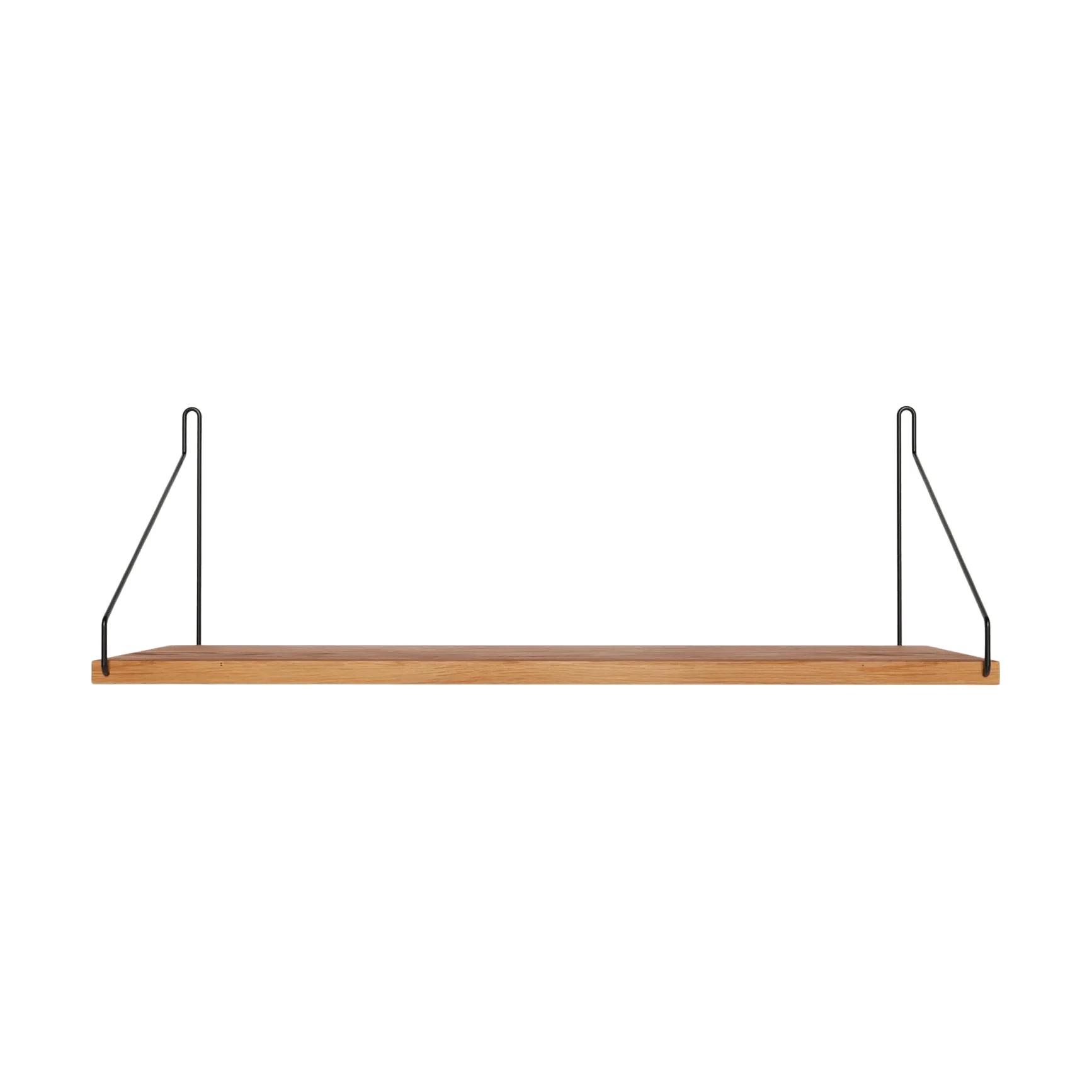Single Shelf væghylde, Eg-sort, 60x20 cm FRAMA