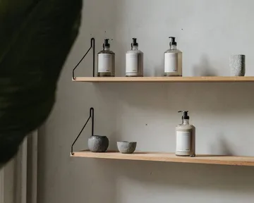 Single Shelf væghylde - Eg-sort, 80x20 cm - FRAMA
