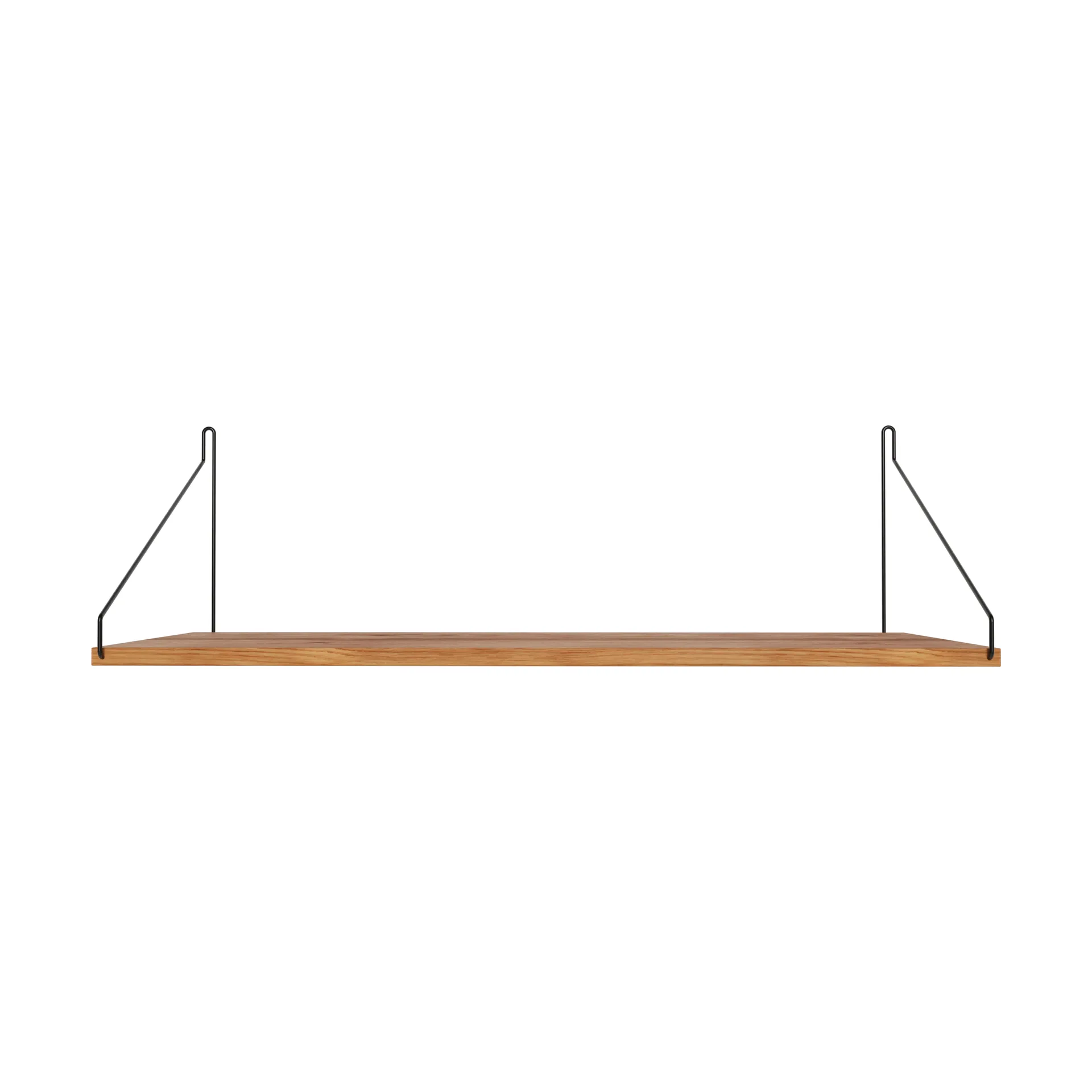Single Shelf væghylde, Eg-sort, 80x27 cm FRAMA