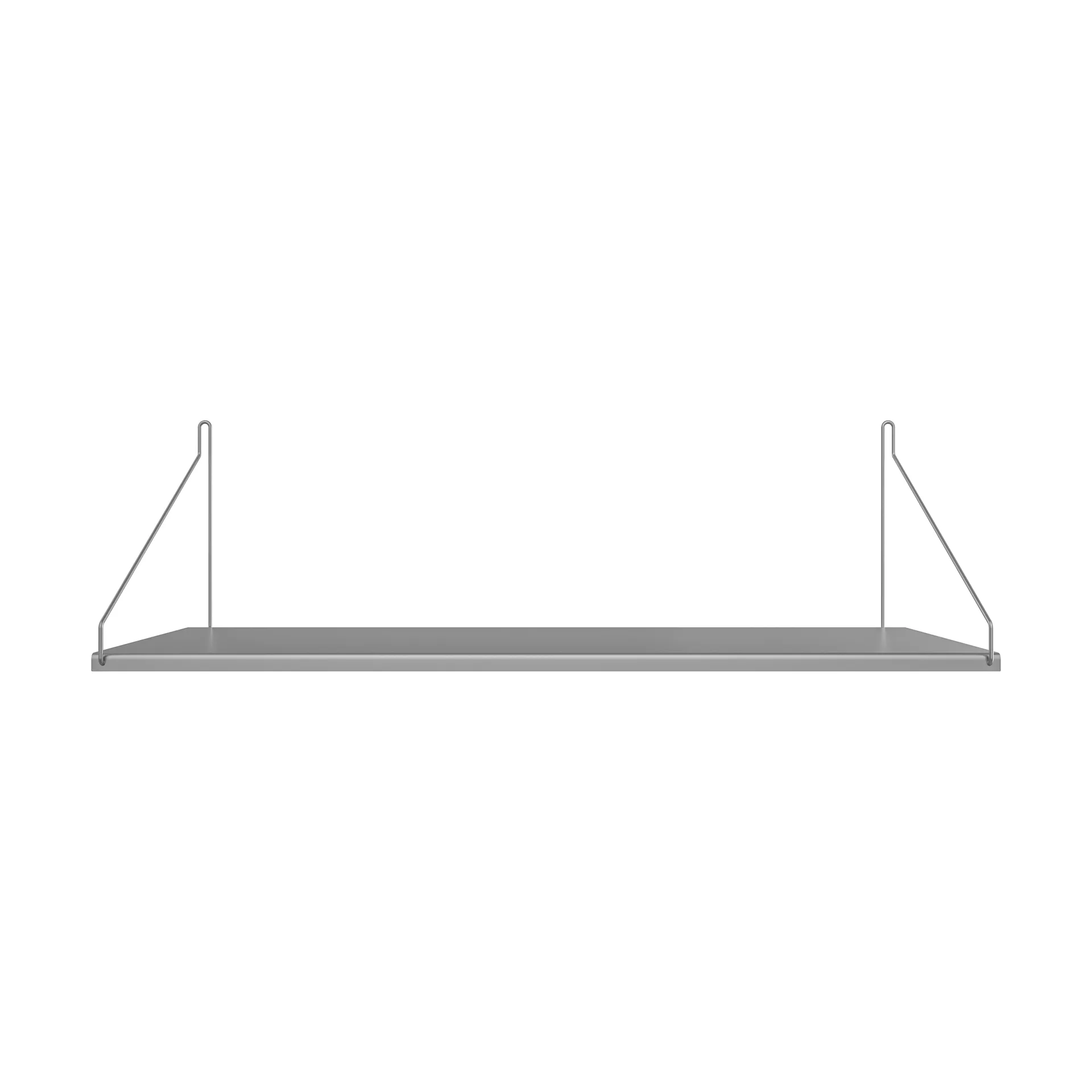 Single Shelf væghylde, Rustfrit stål, 80x27 cm FRAMA