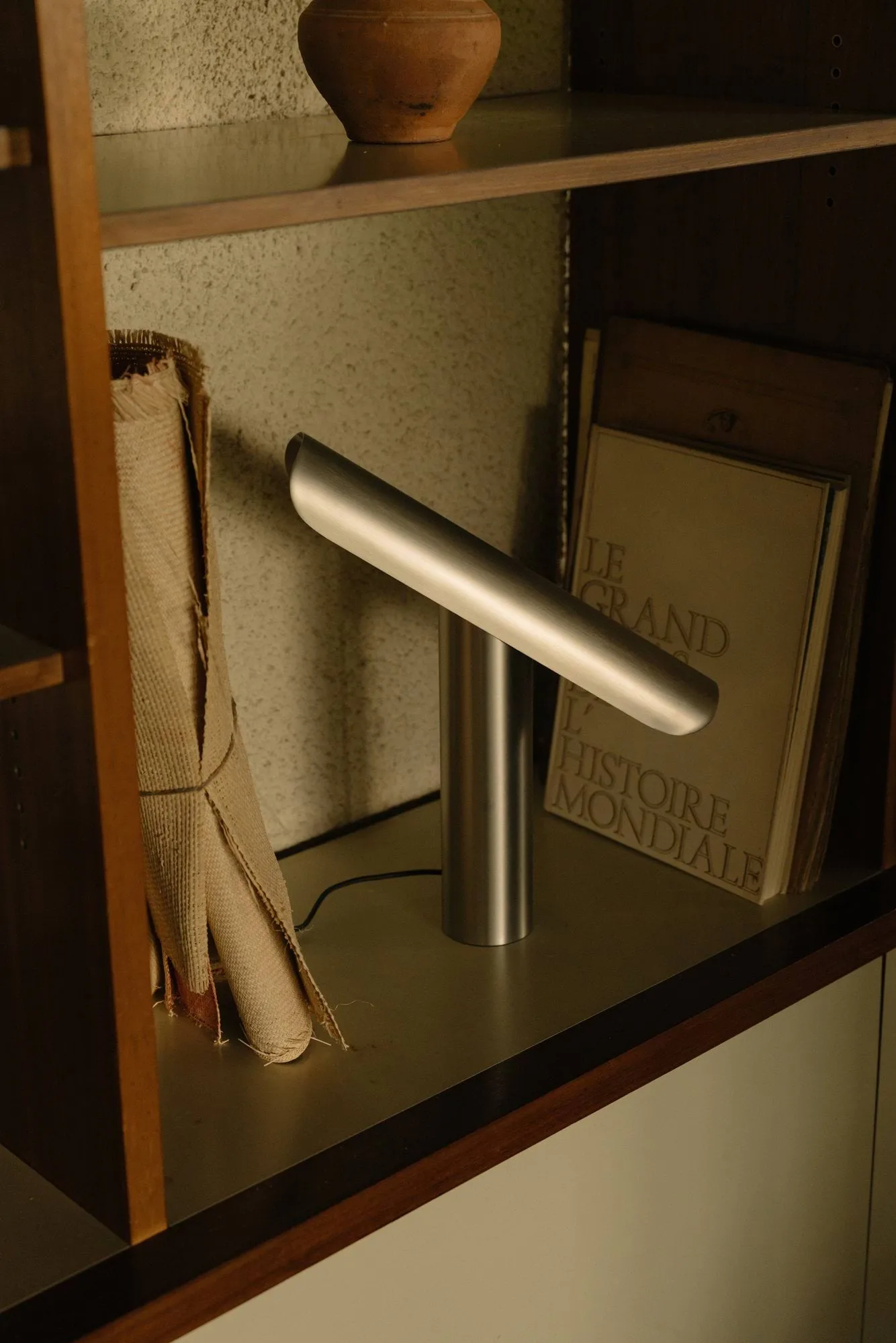 T Lamp bordlampe, Stål FRAMA