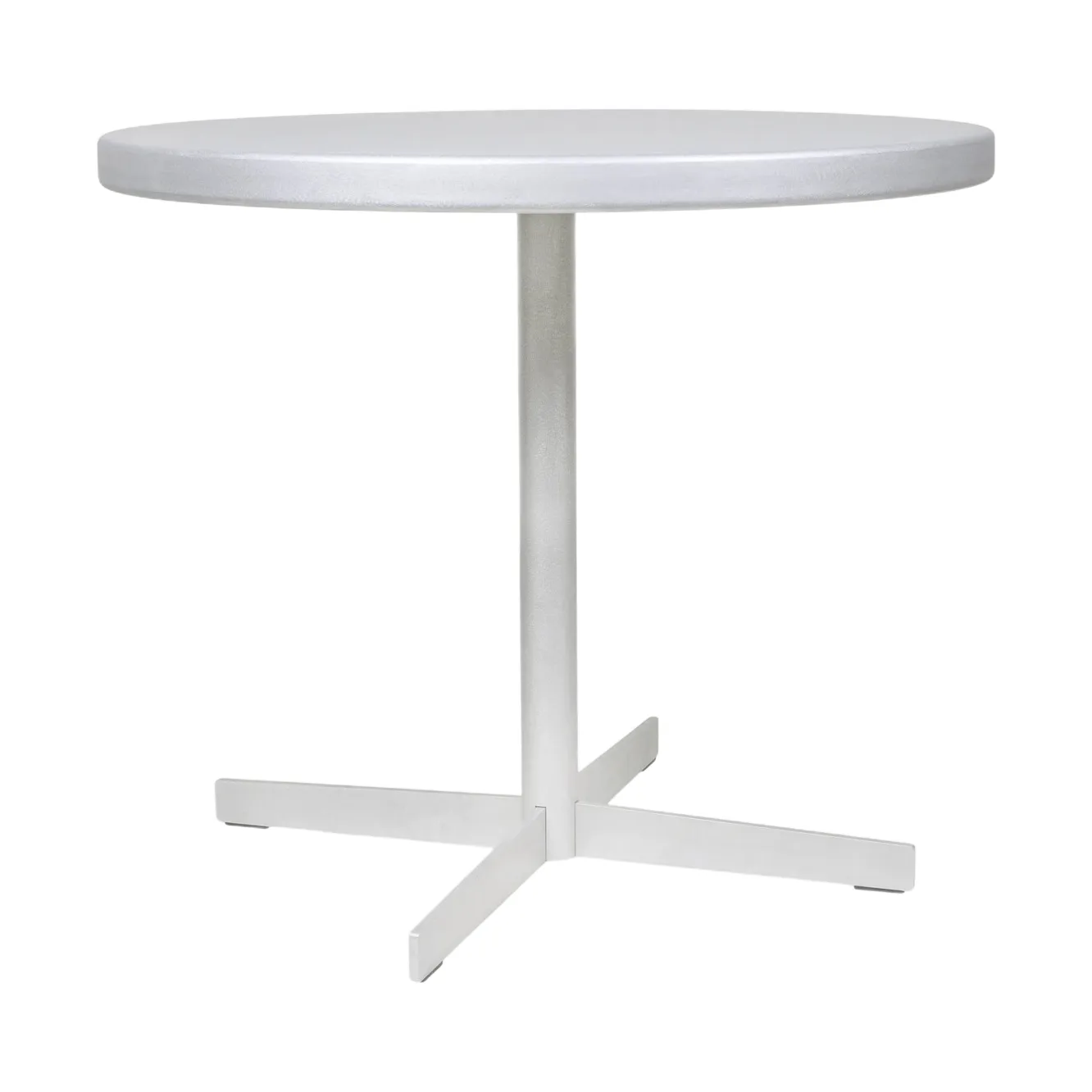 Tasca Table spisebord, Aluminium, large, Ø87,5x75,5 cm FRAMA