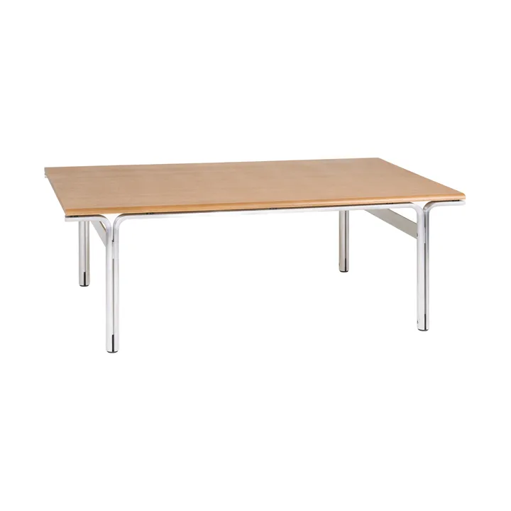 Union sofabord - Aluminium-varmbrun ask, 97x60x34,5 cm - FRAMA
