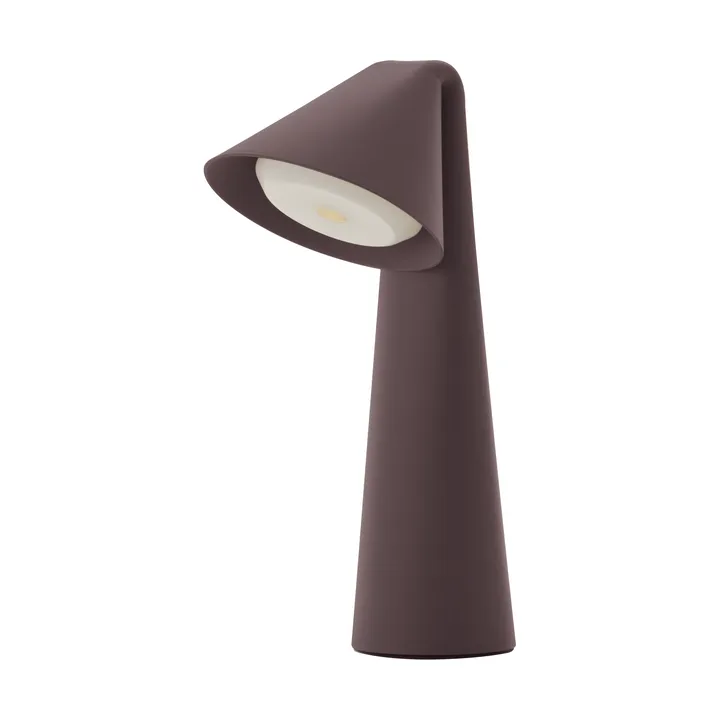 Ami bordlampe portabel - Chocolate clay, 31,6 cm - Frandsen