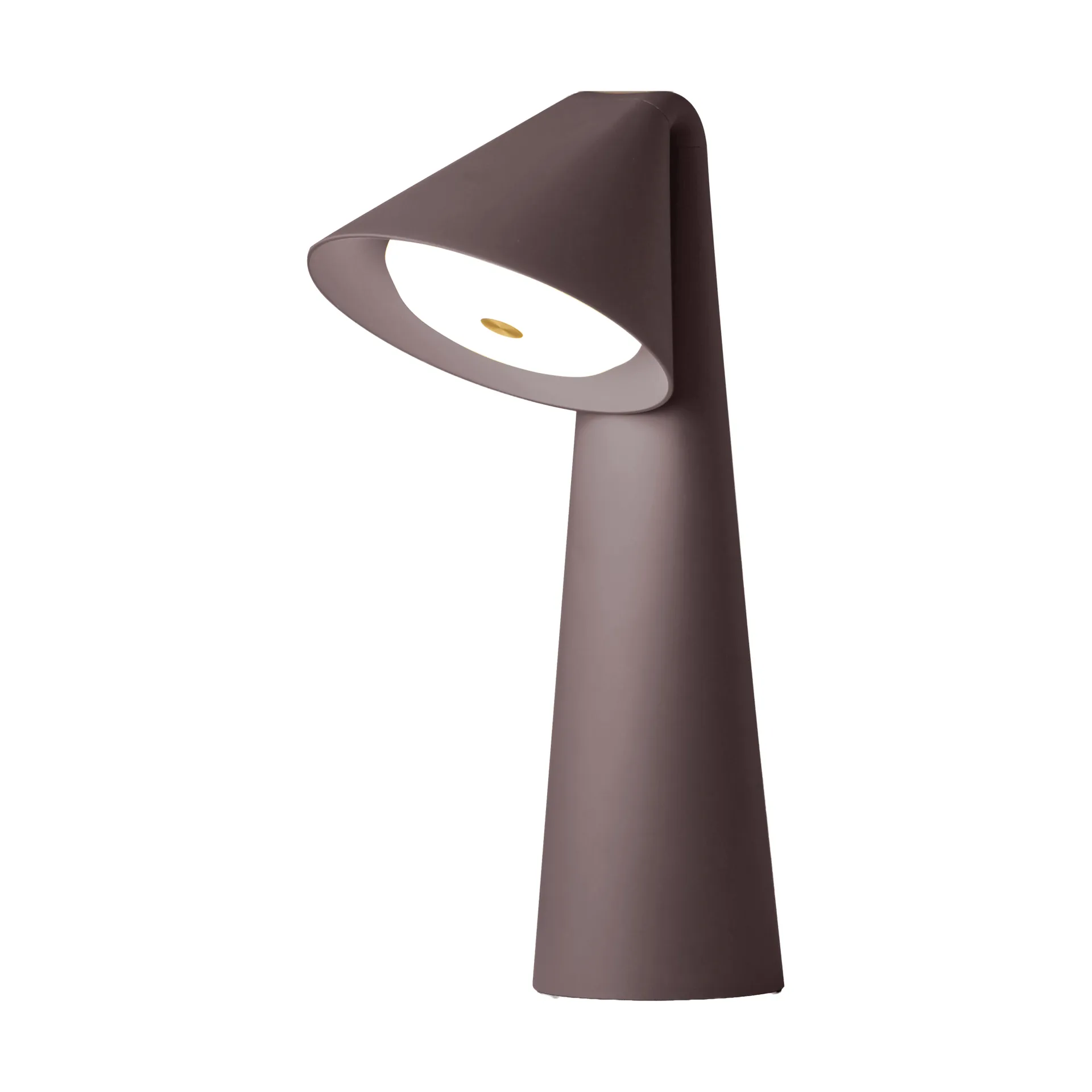 Ami bordlampe portabel, Chocolate clay, 31,6 cm Frandsen