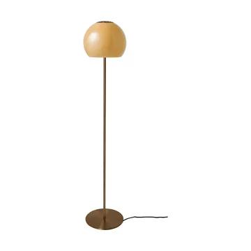 Ball glass gulvlampe - Amber, 130 cm - Frandsen
