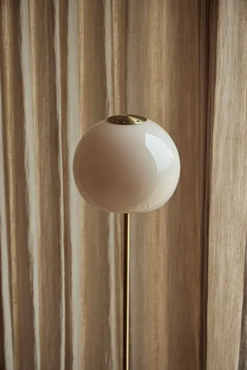 Ball glass gulvlampe - Sand Grey, 130 cm - Frandsen