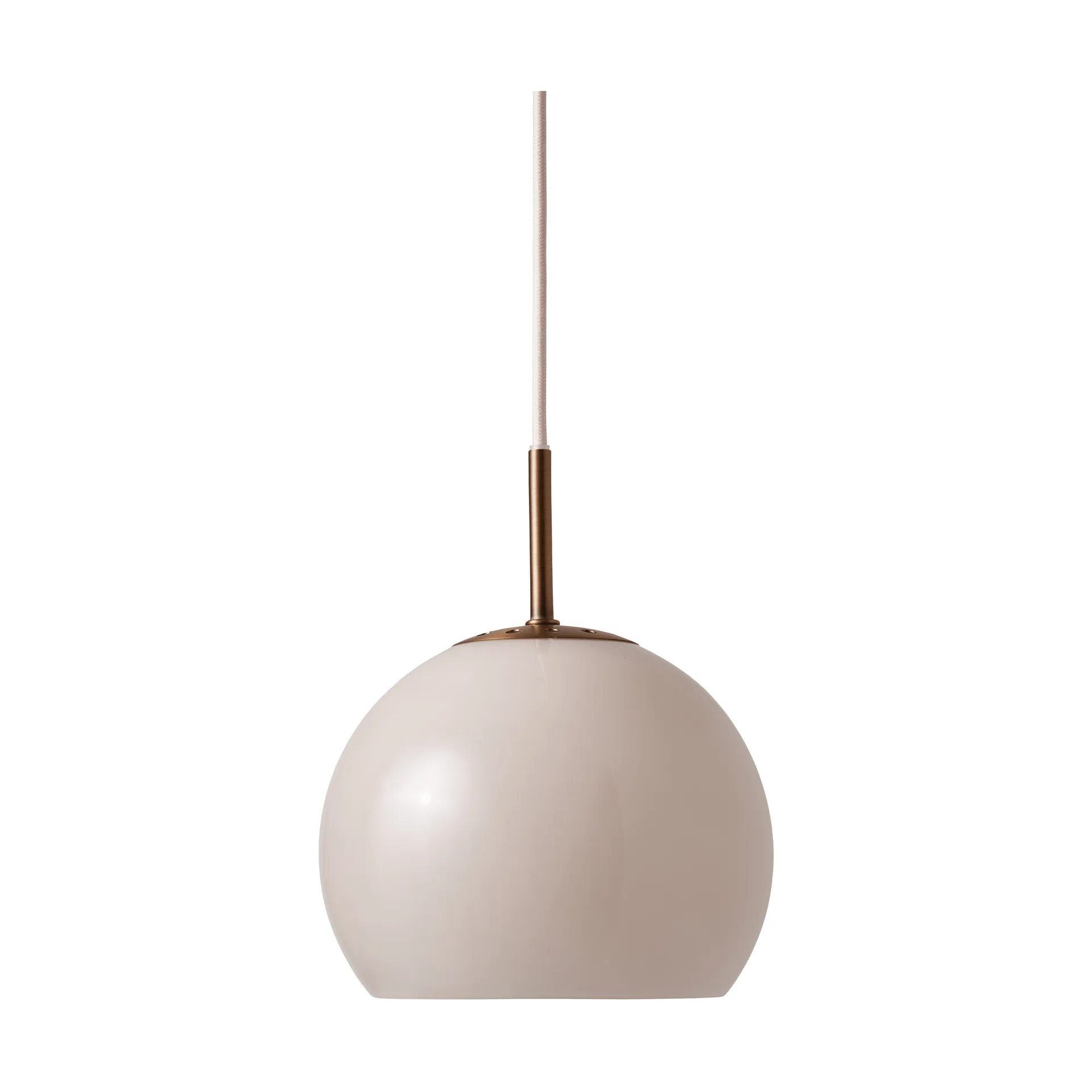 Ball pendel Ø18 cm, Sand Grey Frandsen