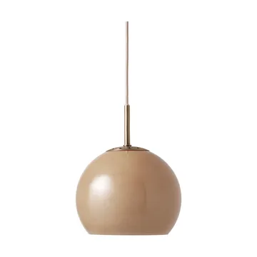 Ball pendel - Cappuccino, Ø25 cm - Frandsen