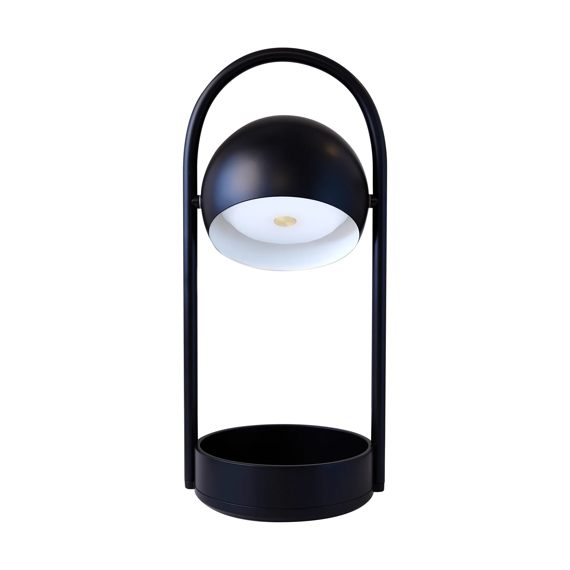 Ball portable bordlampe, Black, 32 cm Frandsen