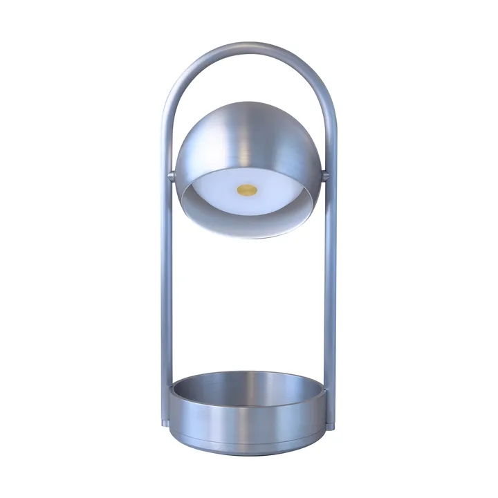 Ball portable bordlampe - Brushed Aluminium, 32 cm - Frandsen