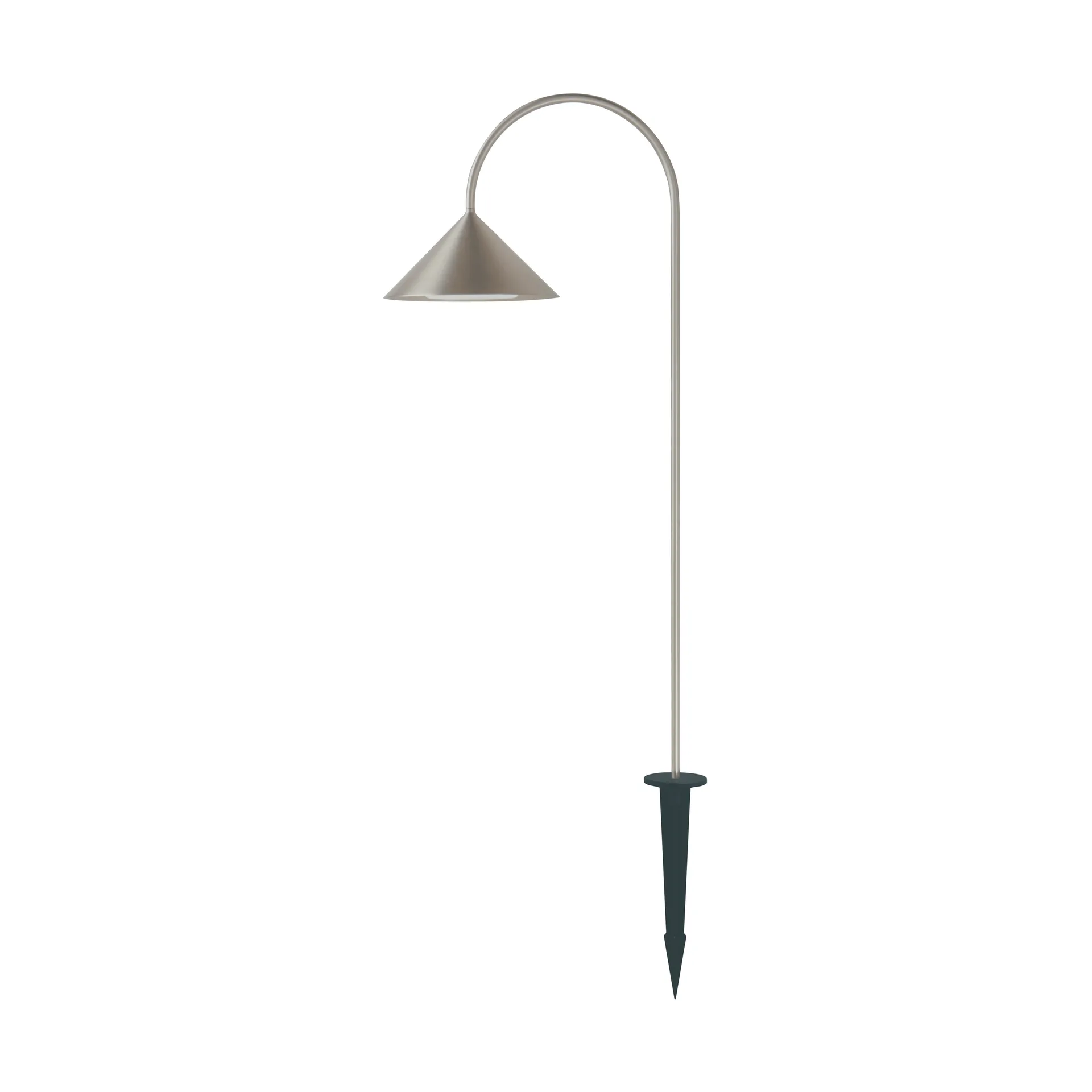 Grasp garden spear havelampe, Brushed Stainless Steel, 82 cm Frandsen