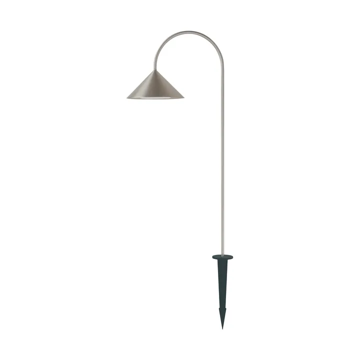 Grasp garden spear havelampe - Brushed Stainless Steel, 82 cm - Frandsen