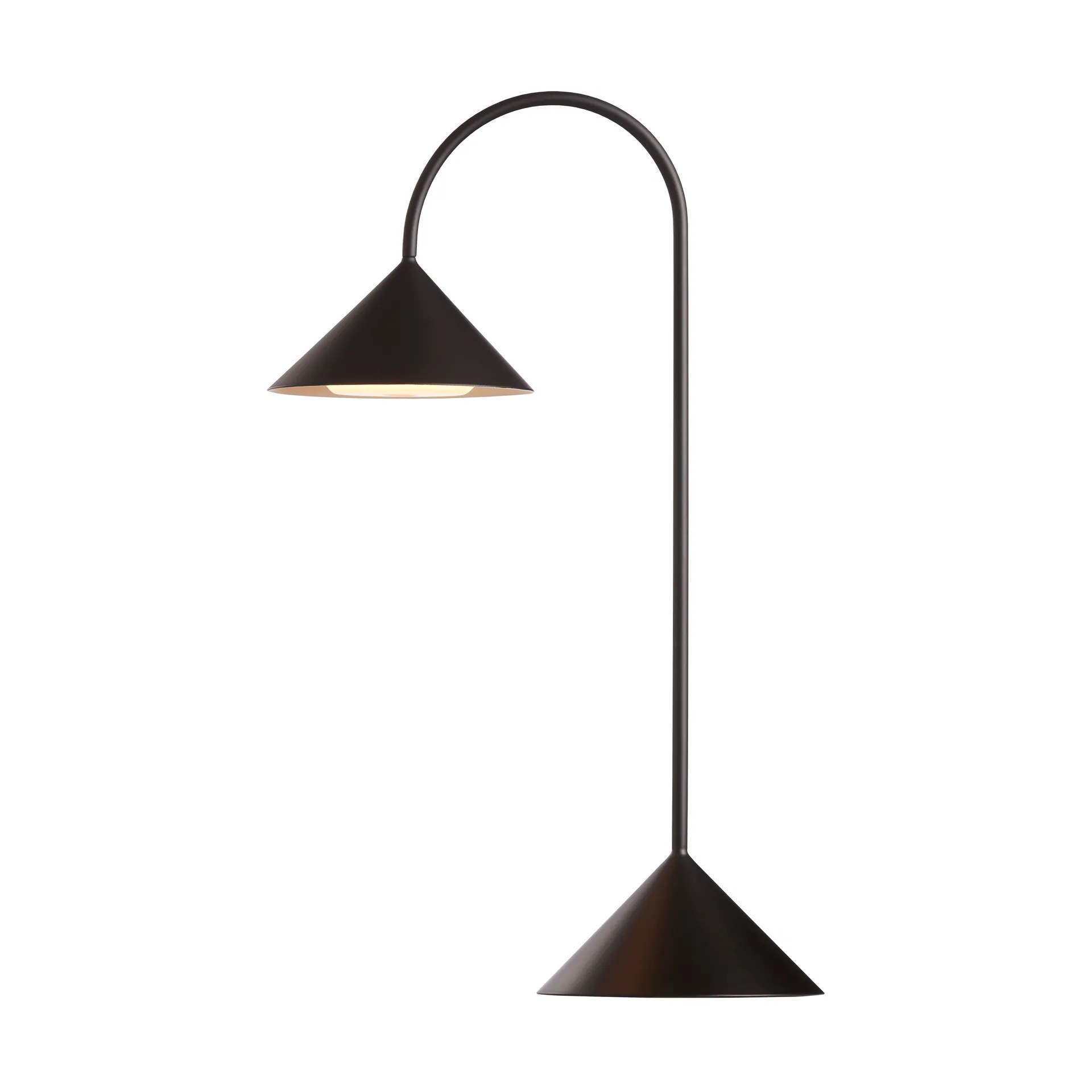 Grasp portabel bordlampe, Matt Black, 47 cm Frandsen