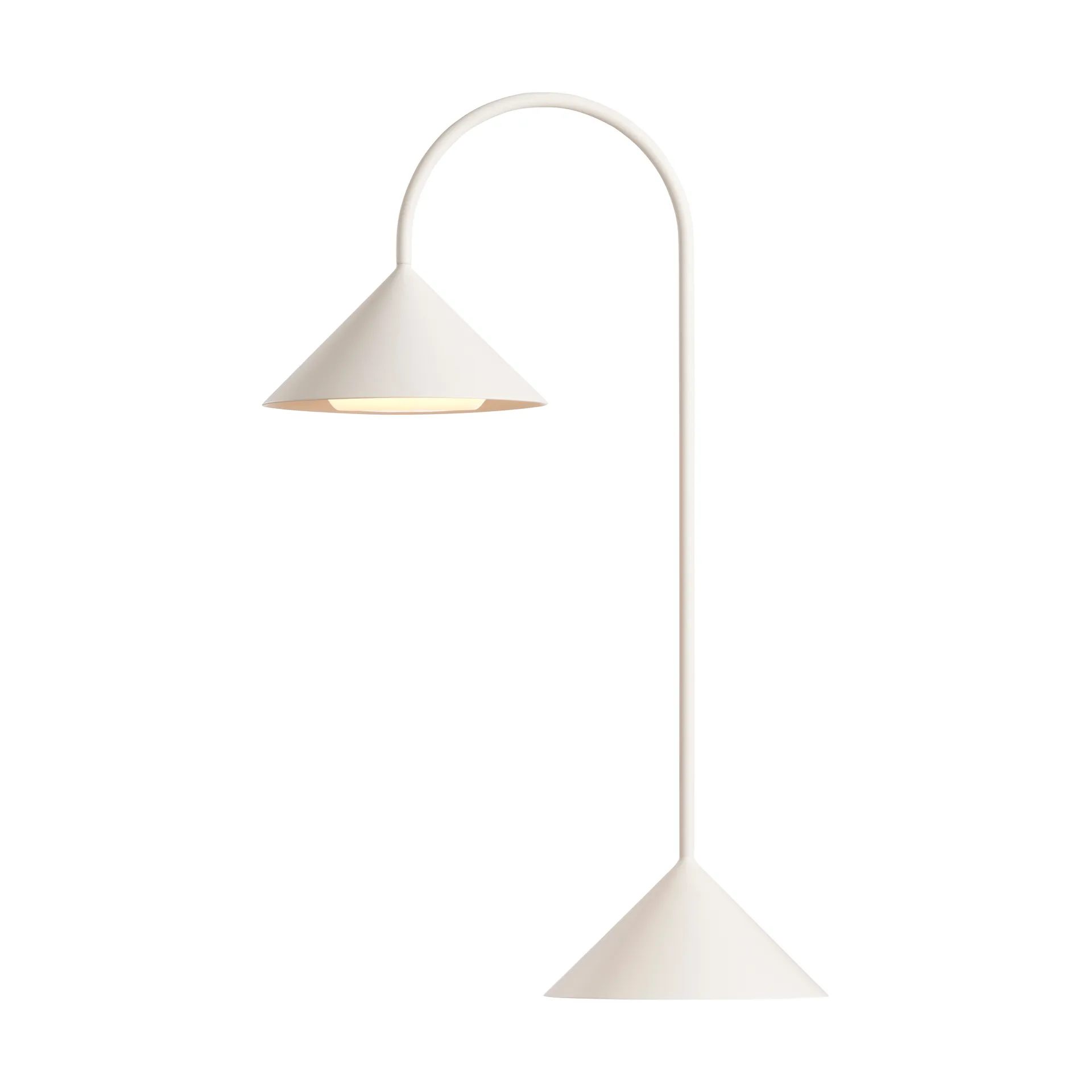 Grasp portabel bordlampe, Matt White, 47 cm Frandsen