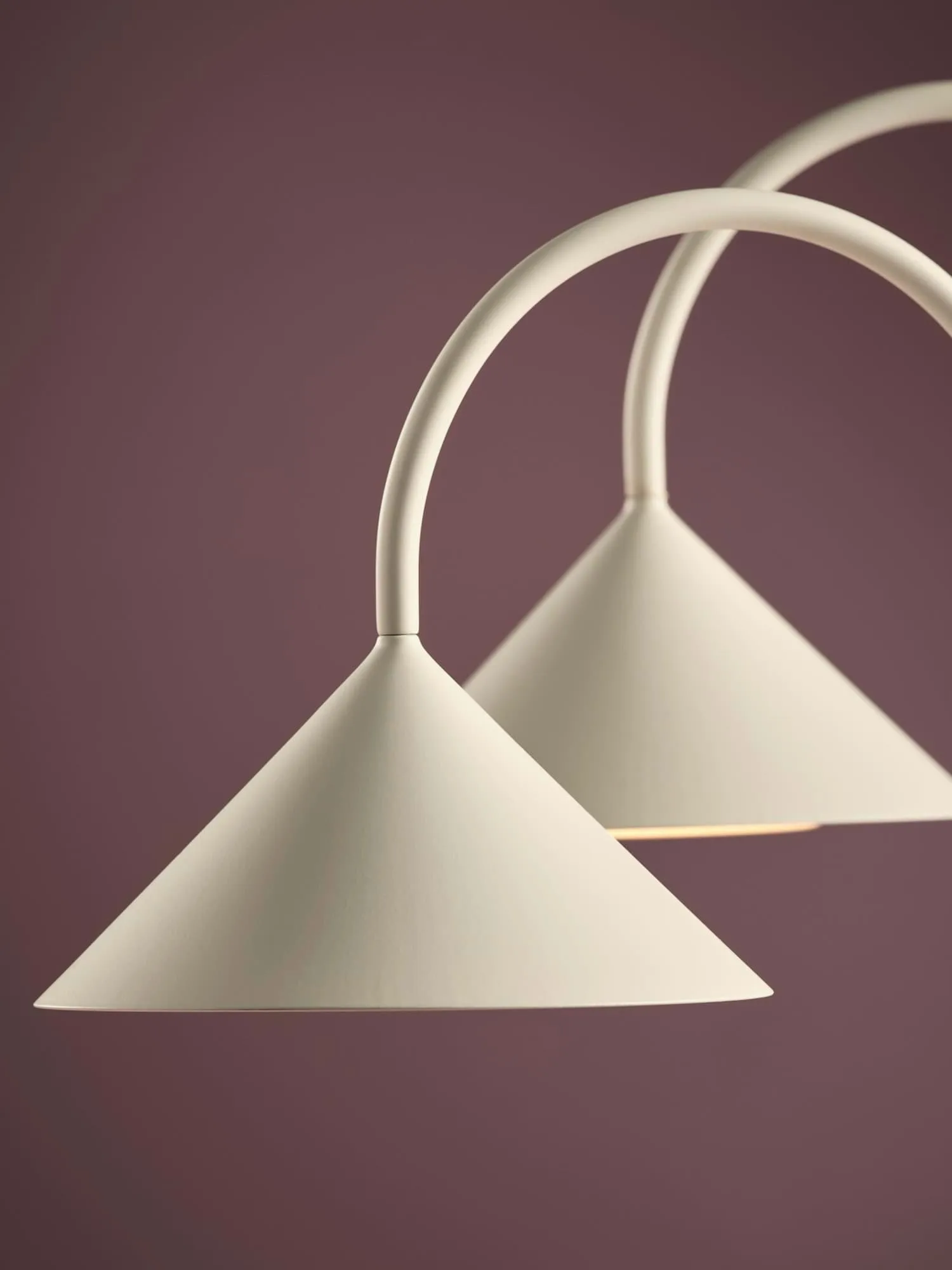 Grasp portabel bordlampe, Matt White, 47 cm Frandsen