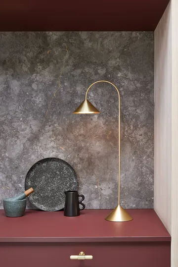 Grasp portabel bordlampe - Solid Brass, 72 cm - Frandsen