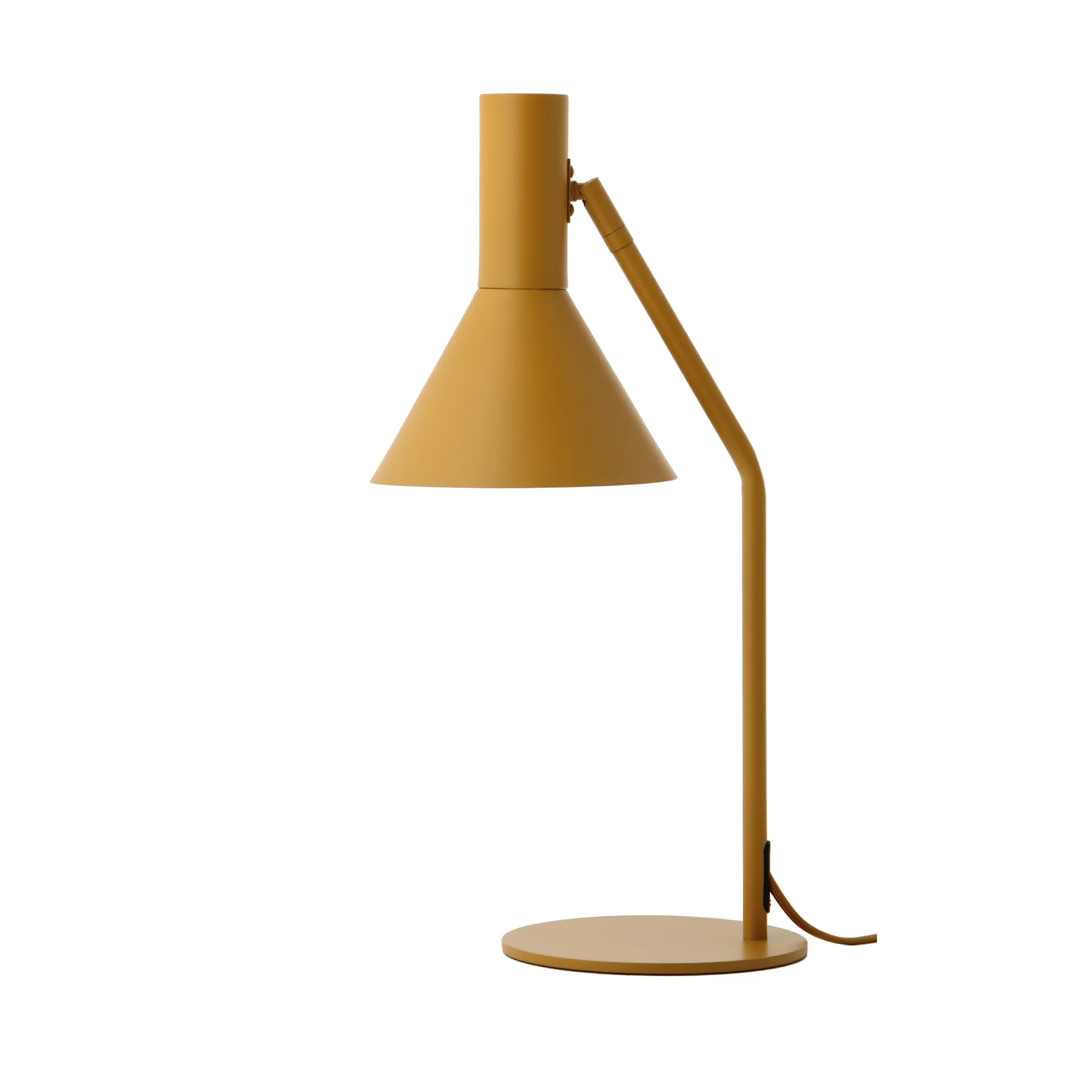 Lyss bordlampe, Matt almond, 50 cm Frandsen