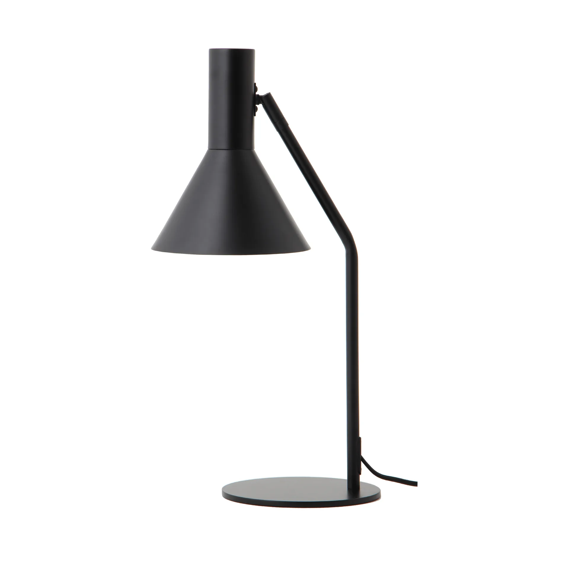 Lyss bordlampe, Matt black, 50 cm Frandsen