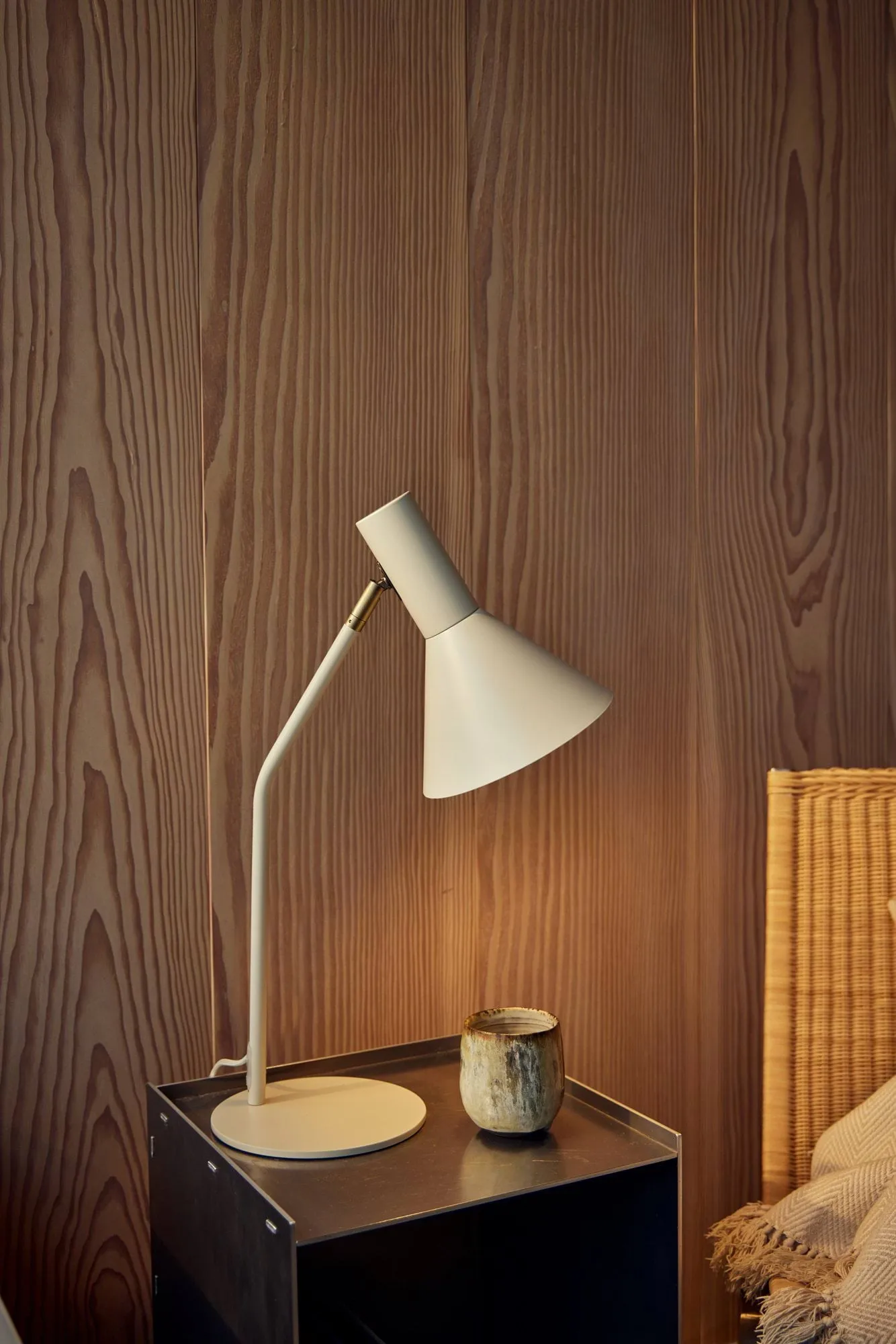 Lyss bordlampe, Vanilla, 50 cm Frandsen