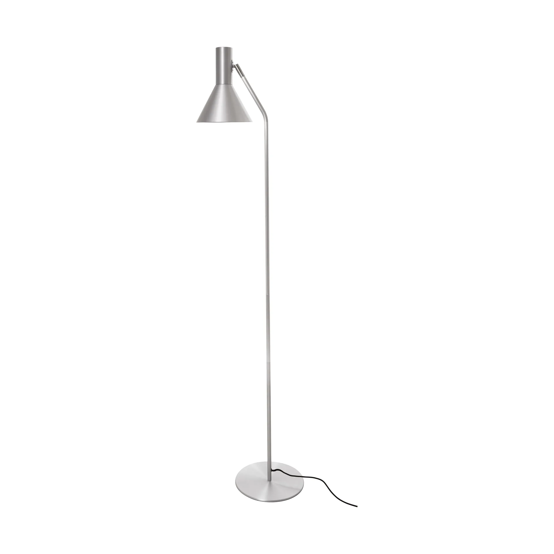 Lyss gulvlampe, Brushed aluminium,150 cm Frandsen