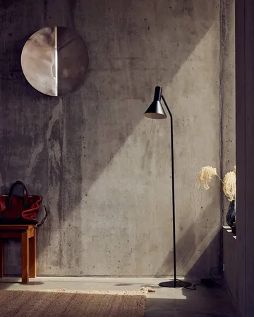 Lyss gulvlampe - Matt black,150 cm - Frandsen