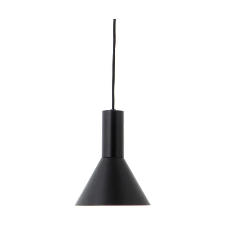 Lyss pendel - Matt black, Ø18 cm - Frandsen
