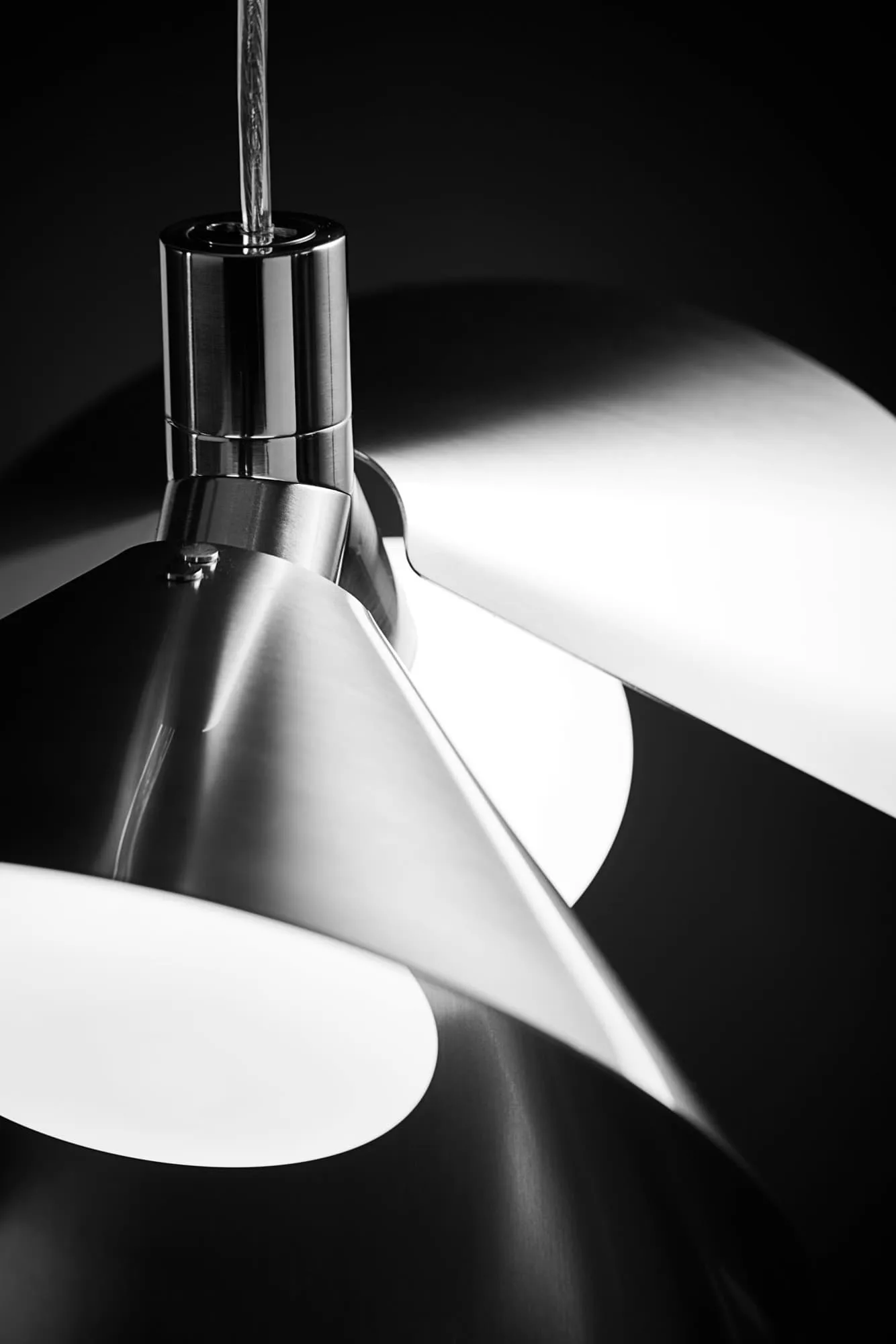 Peel pendel , Brushed stainless steel Frandsen
