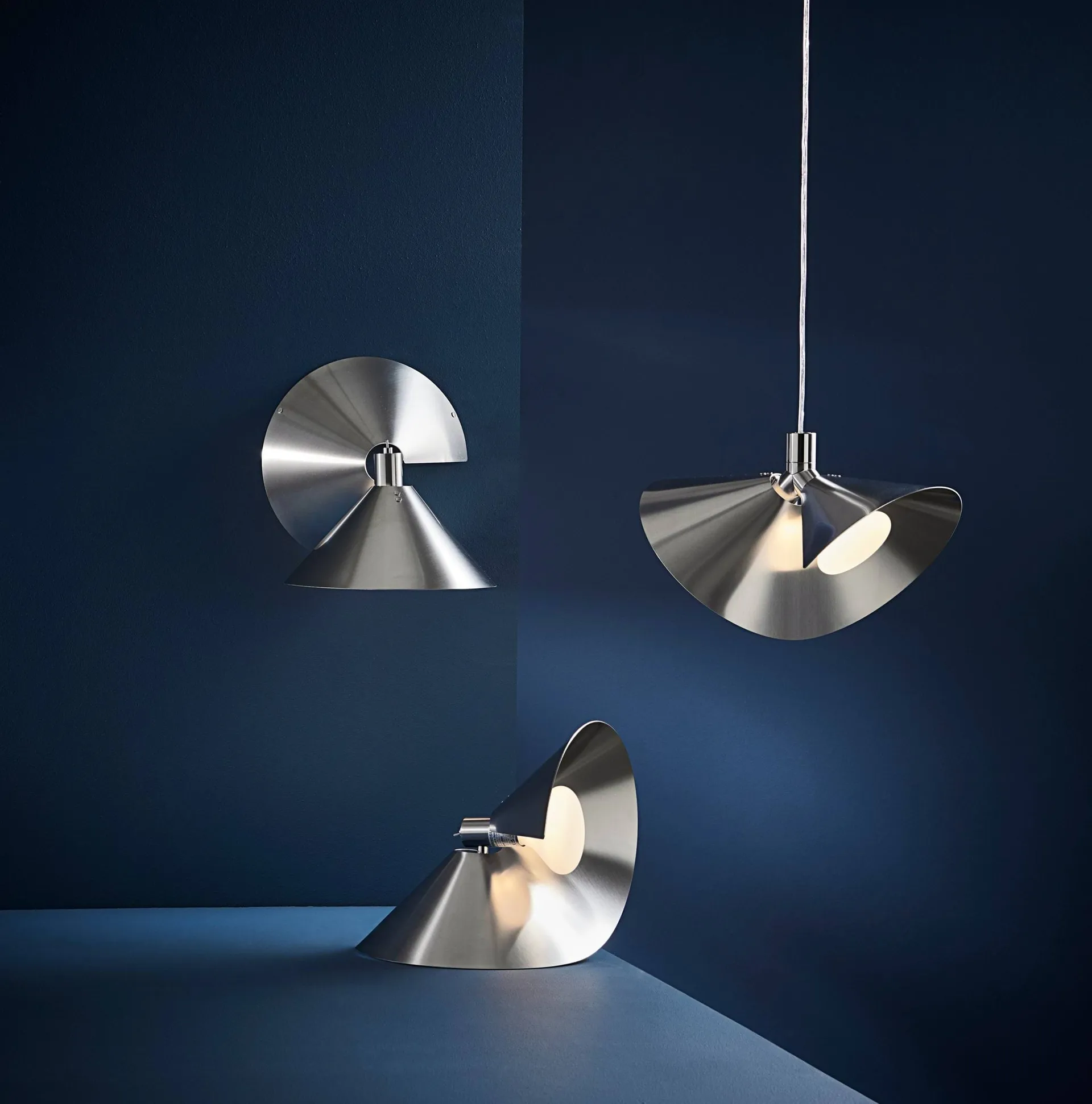 Peel pendel , Brushed stainless steel Frandsen