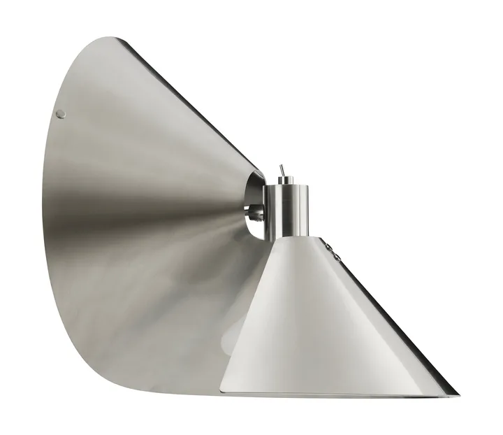 Peel væglampe - Brushed stainless steel - Frandsen
