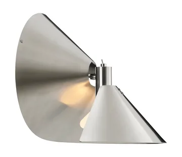 Peel væglampe - Brushed stainless steel - Frandsen