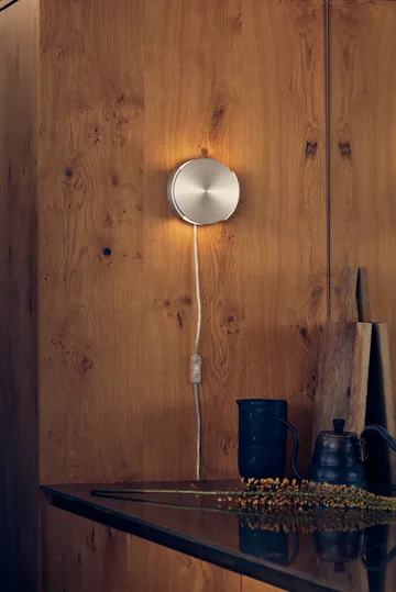 Rotate væglampe - Brushed Aluminium - Frandsen