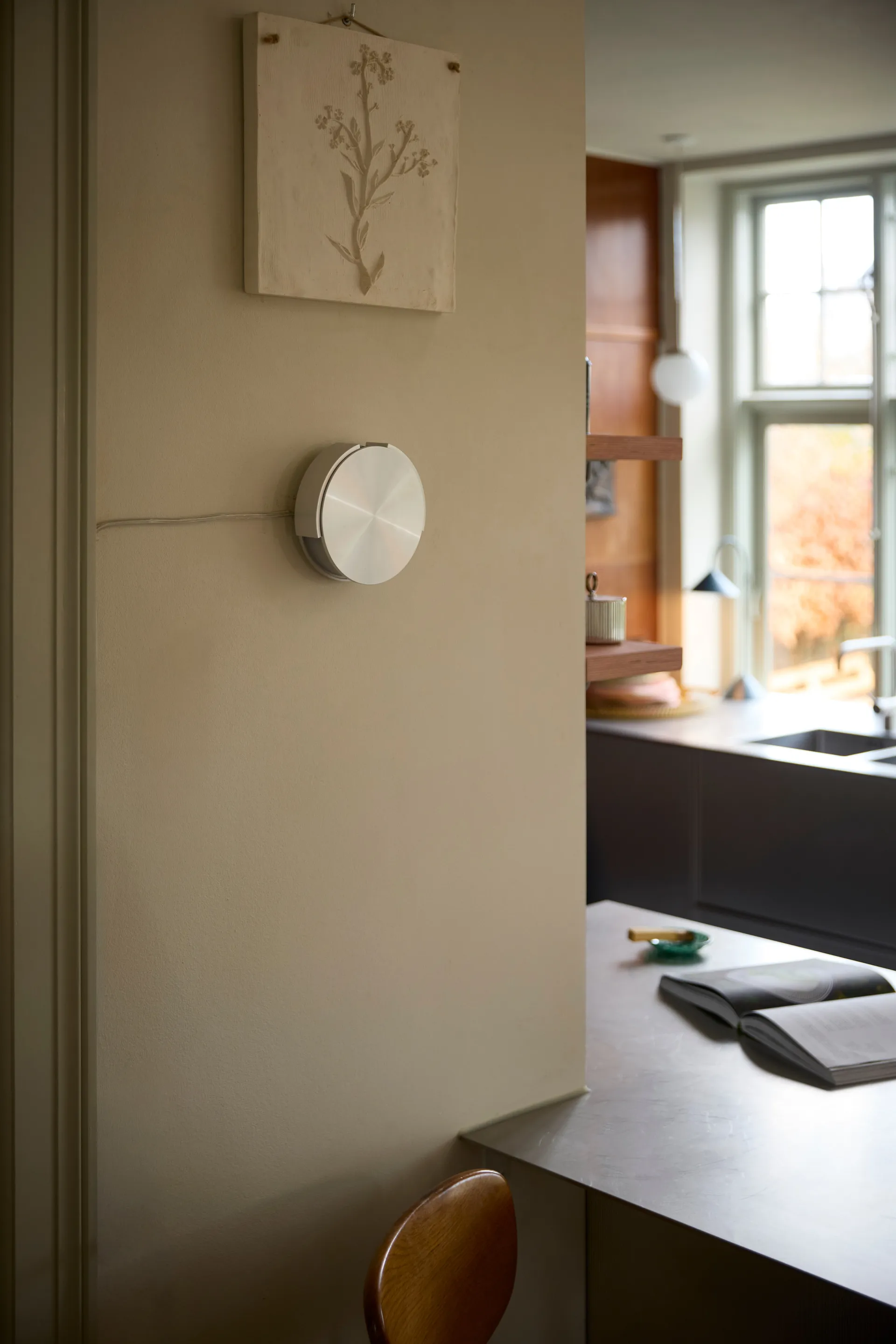 Rotate væglampe, Brushed Aluminium Frandsen