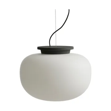 Supernate pendel  - Opal white-black, Ø38 cm - Frandsen