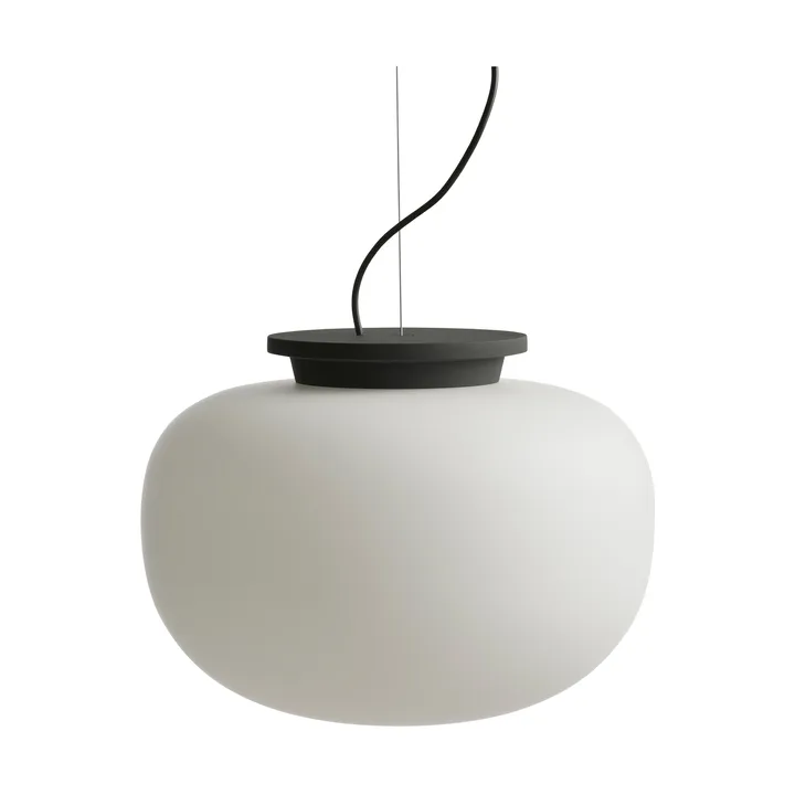 Supernate pendel  - Opal white-black, Ø38 cm - Frandsen
