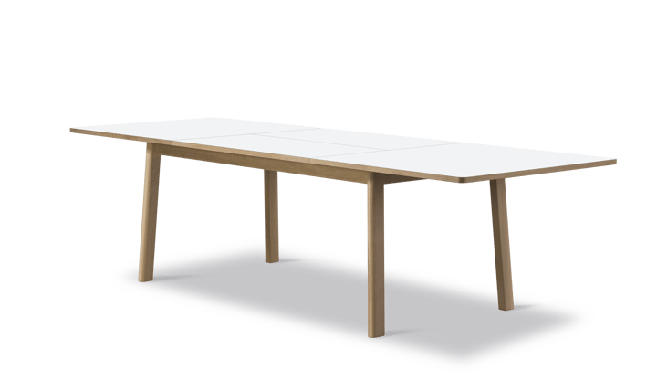 Ana spisebord 180–280×95 cm, Nanolaminat hvid-sæbet  eg Fredericia Furniture
