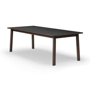 Ana spisebord 220-320x95 cm - Nanolaminat sort-røget eg - Fredericia Furniture