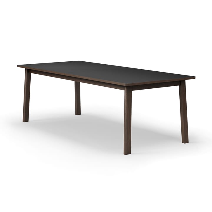 Ana spisebord 220-320x95 cm, Nanolaminat sort-røget eg Fredericia Furniture