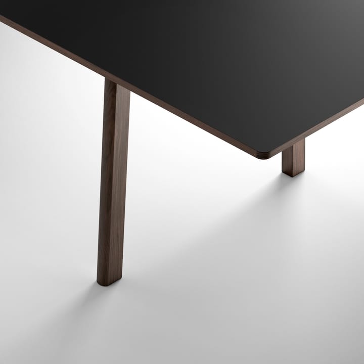 Ana spisebord 220-320x95 cm, Nanolaminat sort-røget eg Fredericia Furniture