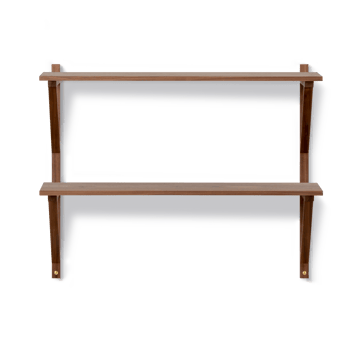 BM29 hylde 78x61 cm - Walnut lacquer - Fredericia Furniture